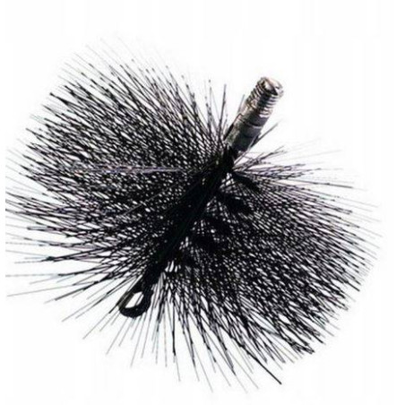 Szczotka kominowa przepychowa PCV 250mm